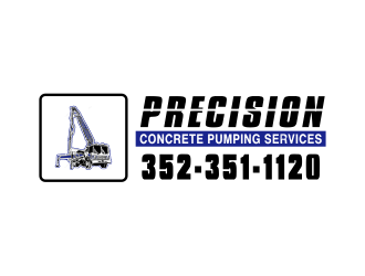 Precision Concrete Pumping Services logo design by Girly