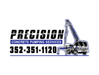 Precision Concrete Pumping Services logo design by Girly
