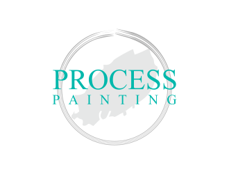 Process Painting logo design by RIANW