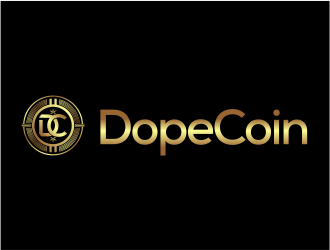 DopeCoin logo design by cintoko