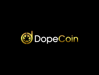 DopeCoin logo design by senandung