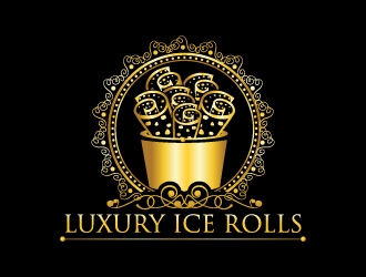 LUXURY ICE ROLLS logo design by uttam