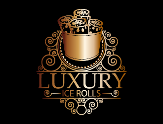 LUXURY ICE ROLLS logo design by fastsev
