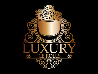 LUXURY ICE ROLLS logo design by fastsev