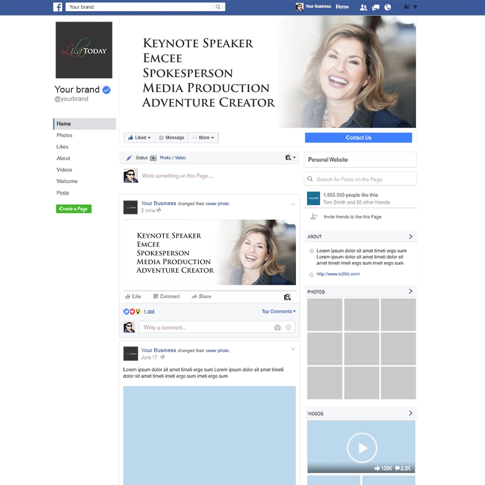 Lila Today logo design by Kindo