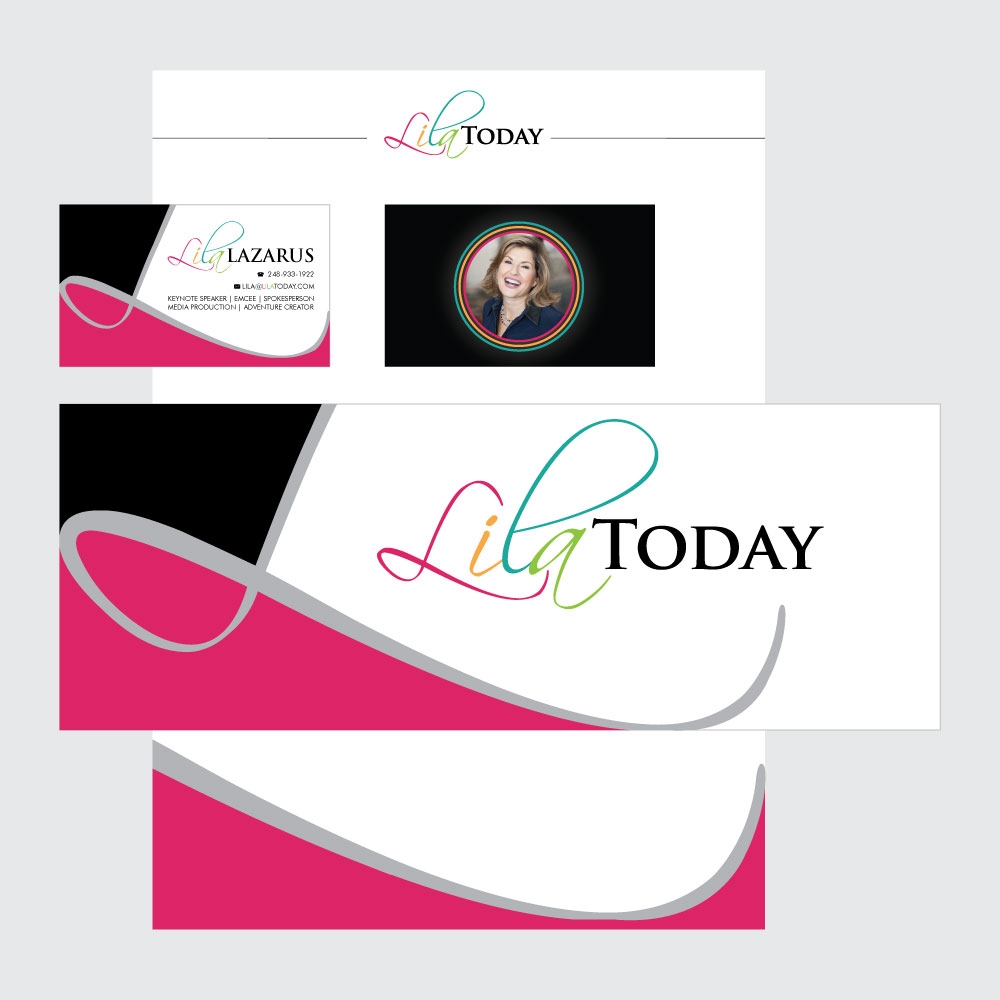 Lila Today logo design by Gaze