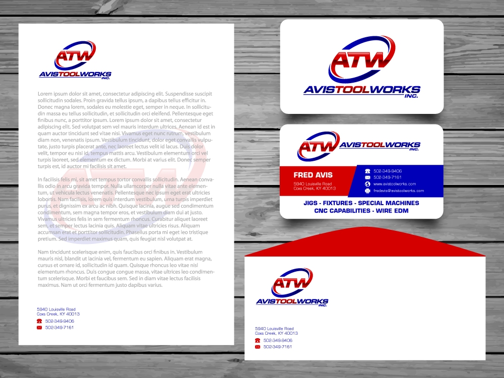 Avis Tool Works, Inc. logo design by labo