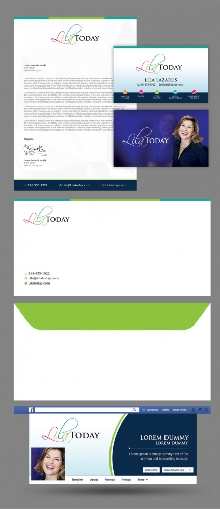 Lila Today logo design by logoguy