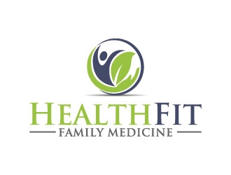 HealthFit Family Medicine logo design by pixalrahul