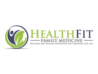 HealthFit Family Medicine logo design by pixalrahul