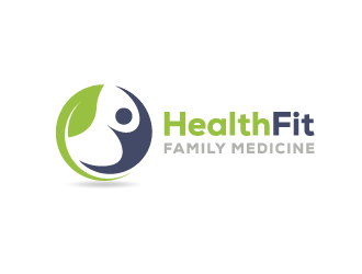 HealthFit Family Medicine logo design by pencilhand