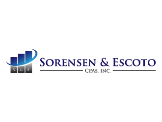 Sorensen & Escoto, CPAs, Inc. logo design by denfransko