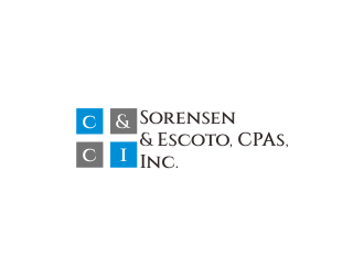Sorensen & Escoto, CPAs, Inc. logo design by Greenlight