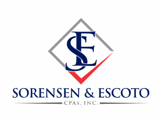 Sorensen & Escoto, CPAs, Inc. logo design by mutafailan