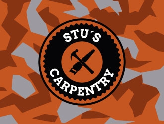 Stus Carpentry logo design by PyramidDesign
