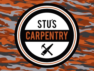Stus Carpentry logo design by PyramidDesign