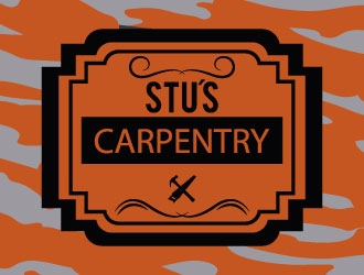 Stus Carpentry logo design by PyramidDesign