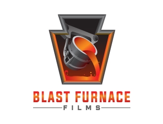 Blast Furnace Films logo design by Danny19