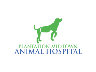 Plantation Midtown Animal Hospital logo design by qqdesigns