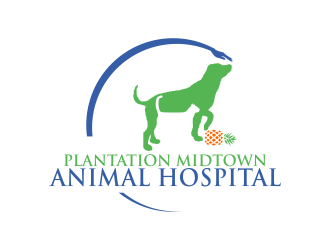 Plantation Midtown Animal Hospital logo design by qqdesigns
