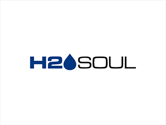 h2o Soul logo design by hole