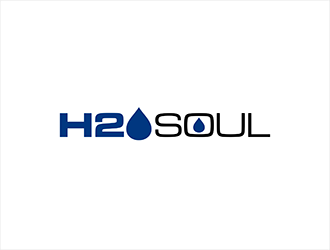 h2o Soul logo design by hole