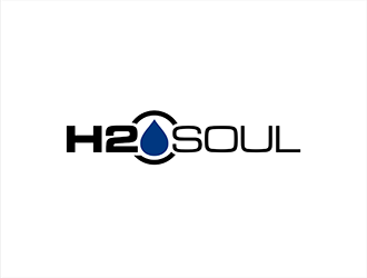 h2o Soul logo design by hole