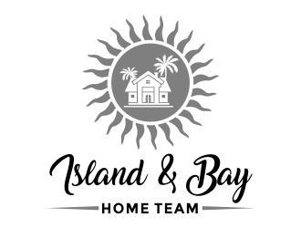 Island & Bay Home Team   (home team is smaller) logo design by aldesign