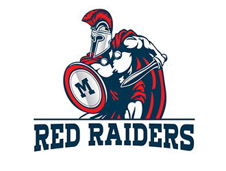 Massena Red Raiders logo design by Optimus