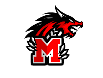 Massena Red Raiders logo design by fontstyle