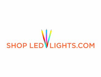 Shop LED Lights.com logo design by savana