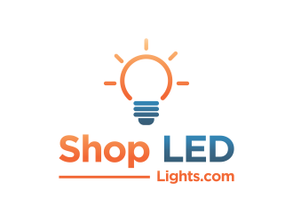 Shop LED Lights.com logo design by RIANW
