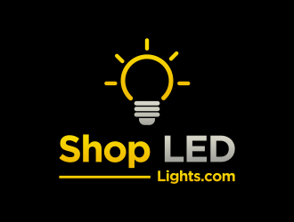 Shop LED Lights.com logo design by RIANW