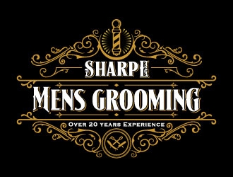 Sharpe Mens Grooming logo design by daywalker