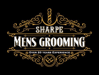 Sharpe Mens Grooming logo design by daywalker