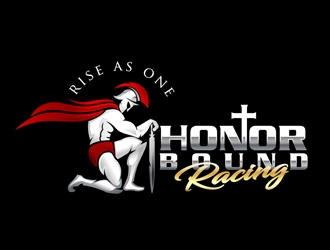 HonorBound Racing logo design by DreamLogoDesign