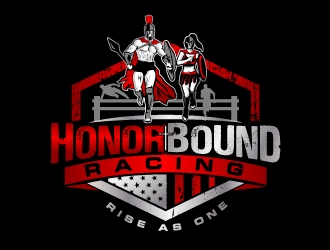 HonorBound Racing logo design by jaize
