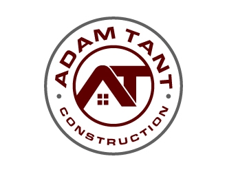 Adam Tant Construction logo design by labo