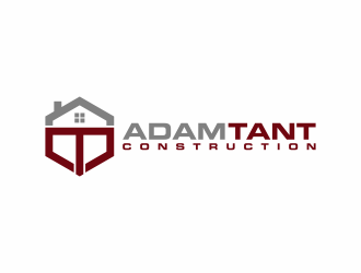 Adam Tant Construction logo design by ubai popi