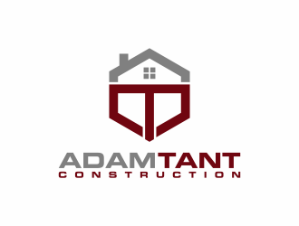 Adam Tant Construction logo design by ubai popi