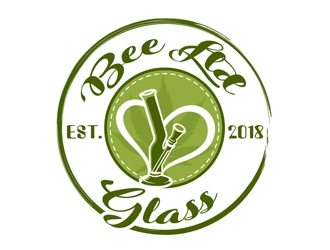 Bee LTD Glass logo design by DreamLogoDesign