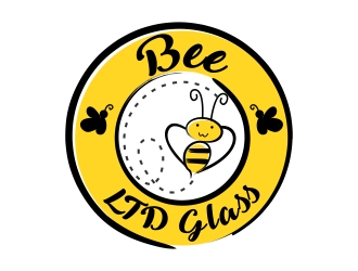 Bee LTD Glass logo design by xteel