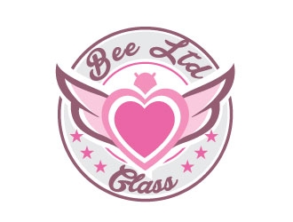 Bee LTD Glass logo design by REDCROW