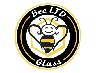 Bee LTD Glass logo design by jaize