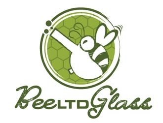 Bee LTD Glass logo design by shere