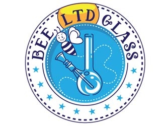 Bee LTD Glass logo design by shere