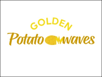 Golden Potato Waves logo design by samtrance