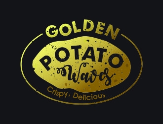 Golden Potato Waves logo design by dhiaz77