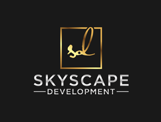 Skyscape Development logo design by bomie