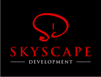 Skyscape Development logo design by asyqh